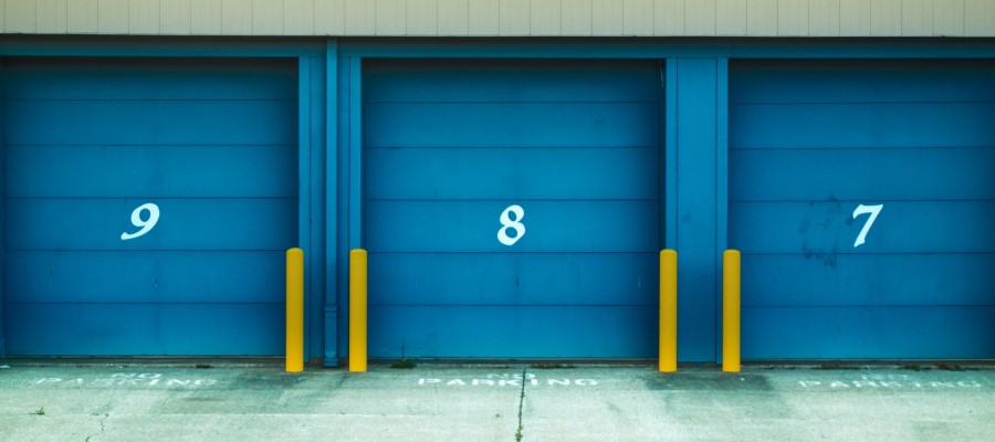 storage unit garage door