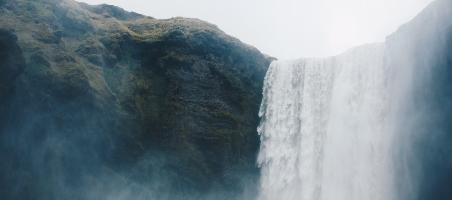 large waterfall